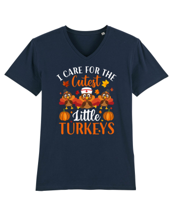 I care for the cutest little turkeys French Navy