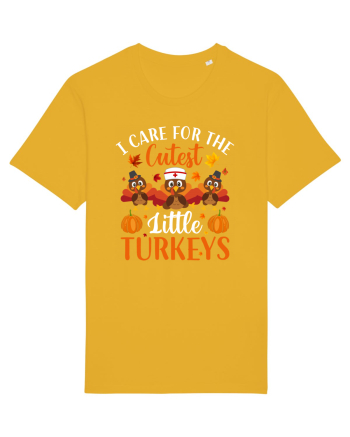 I care for the cutest little turkeys Spectra Yellow