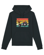 Kids Monster Truck Turkey Sunset Retro Hanorac Unisex Drummer