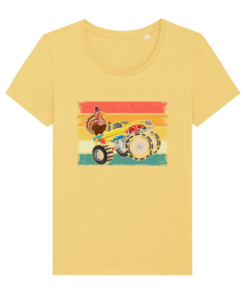 Kids Monster Truck Turkey Sunset Retro Jojoba