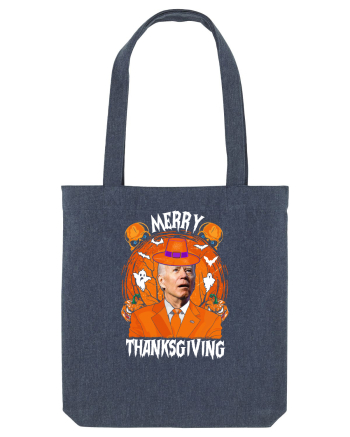 Merry Thanksgiving Biden Midnight Blue