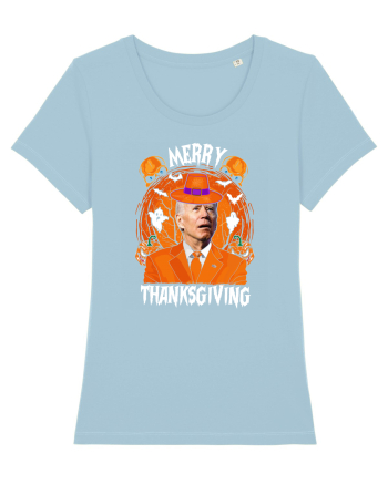 Merry Thanksgiving Biden Sky Blue