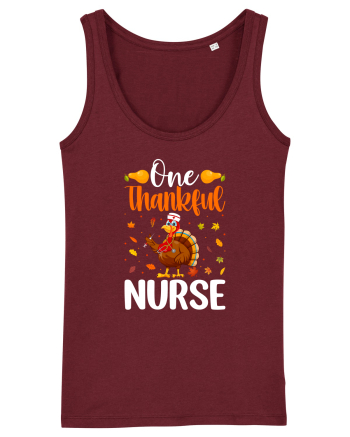 One thankful nurse Burgundy