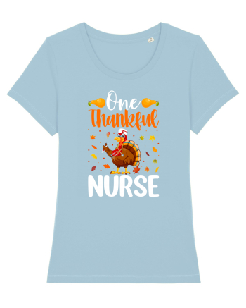 One thankful nurse Sky Blue