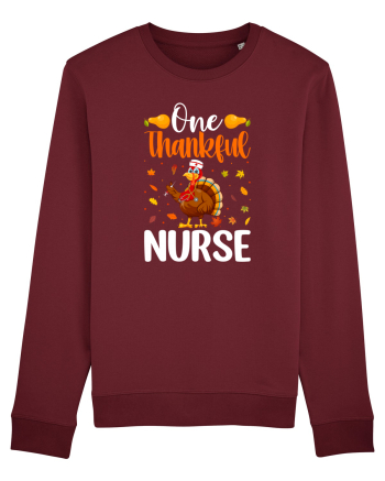 One thankful nurse Burgundy
