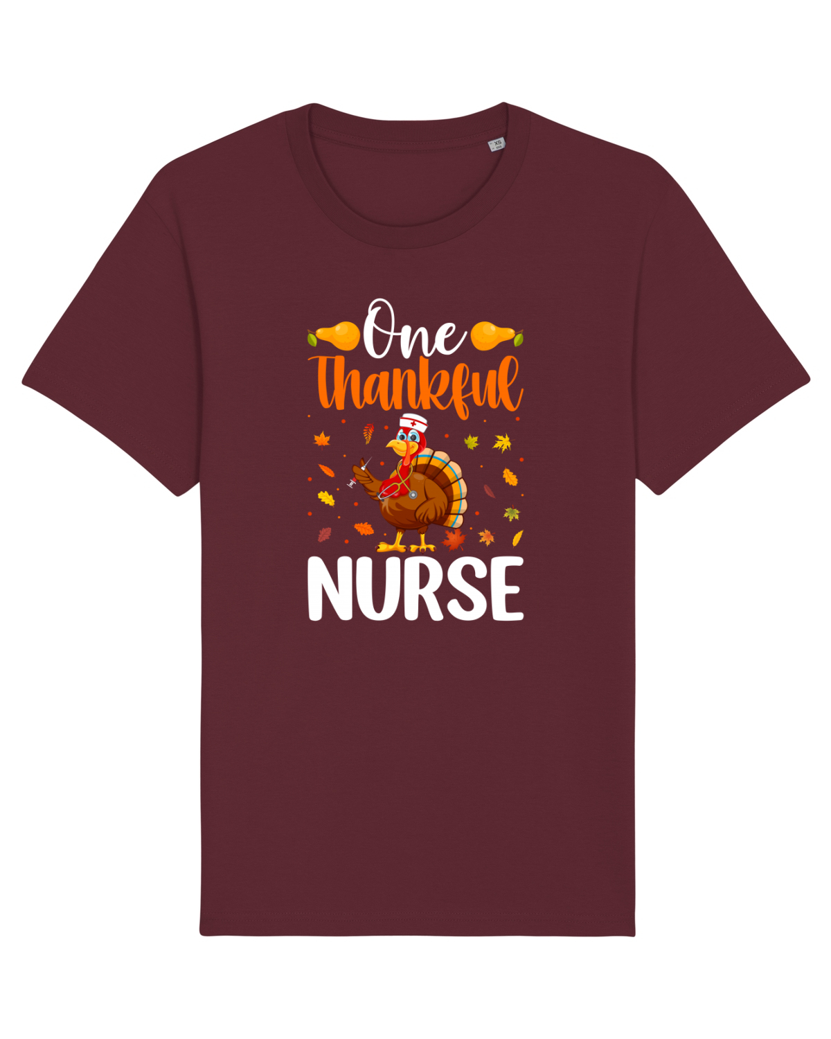 Tricou mânecă scurtă Unisex Rocker Burgundy