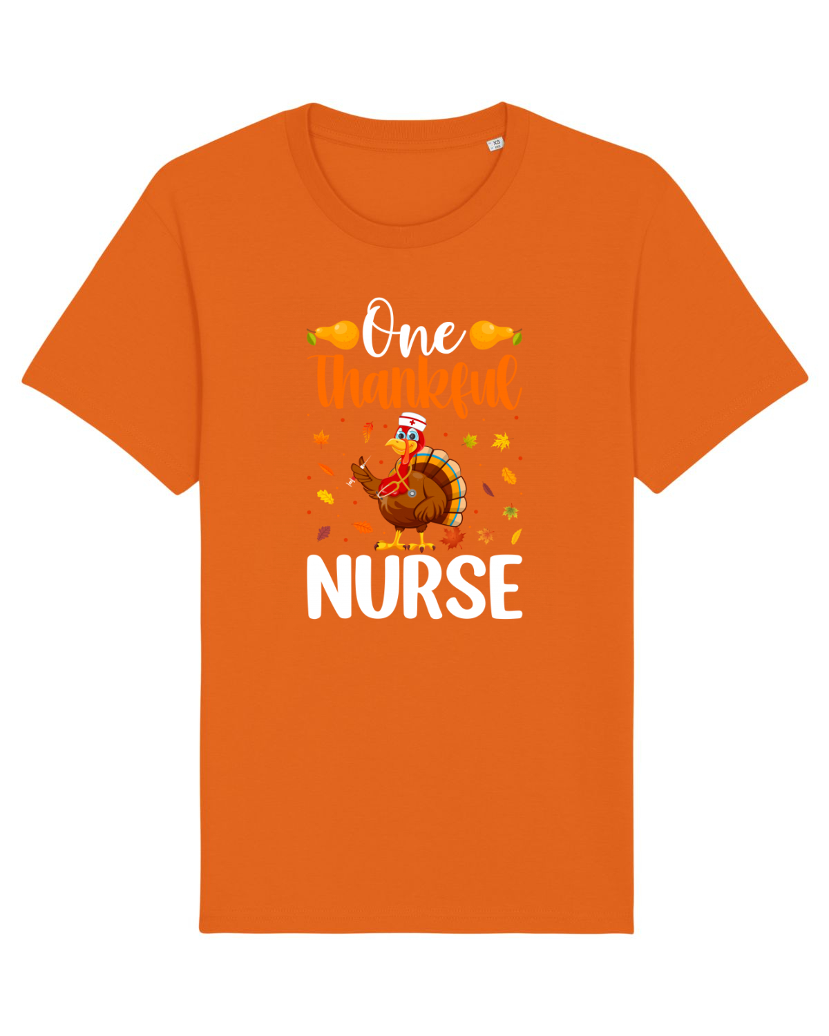 Tricou mânecă scurtă Unisex Rocker Bright Orange