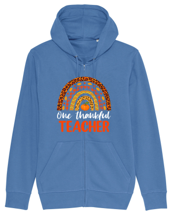 One thankful teacher Bright Blue
