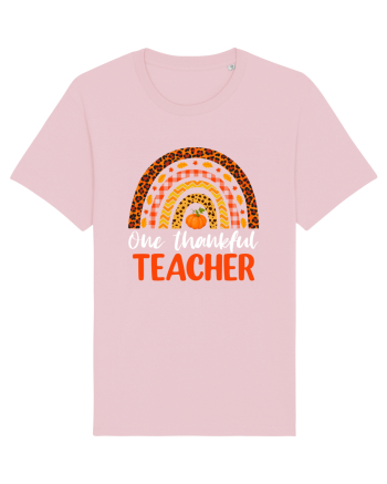 One thankful teacher Cotton Pink