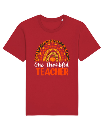 One thankful teacher Red