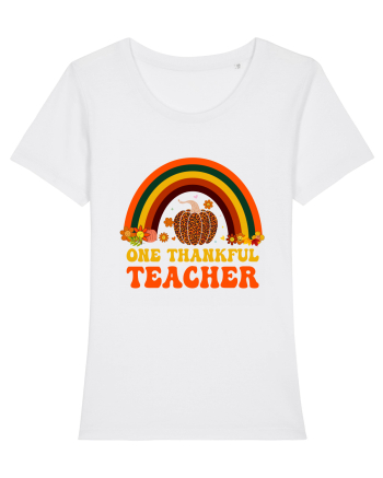 One thankful teacher White