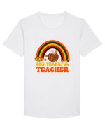 One thankful teacher Tricou mânecă scurtă guler larg Bărbat Skater