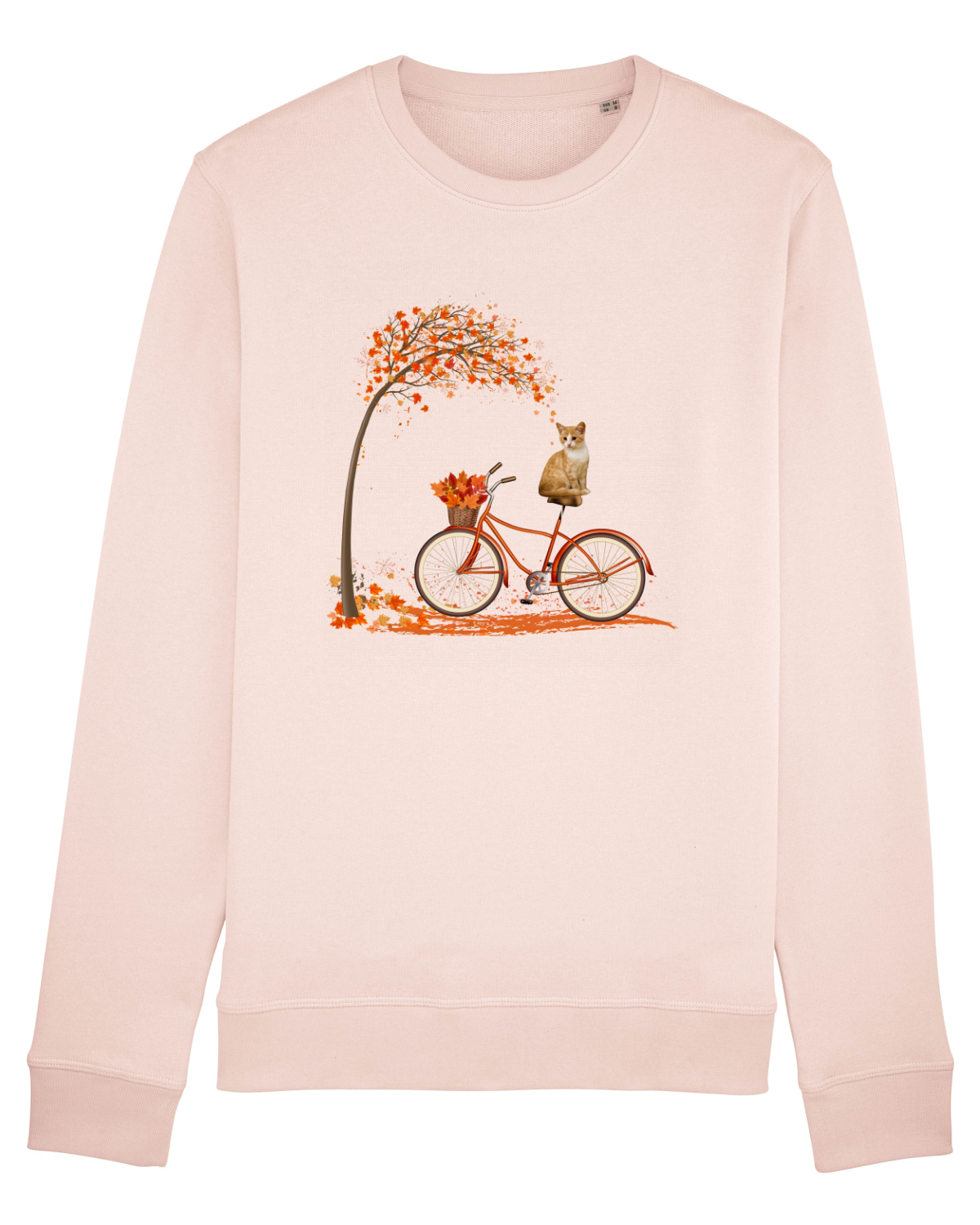 Bluză mânecă lungă Unisex Rise Candy Pink
