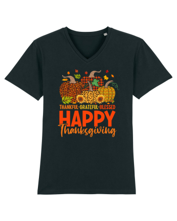 Thankful Grateful Blessed Black