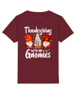 Thanksgiving with my gnomies Tricou mânecă scurtă  Copii Mini Creator