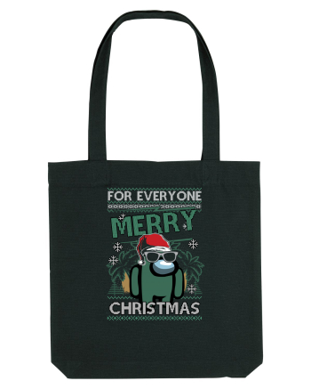 Merry Christmas Among Us Black