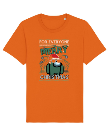 Merry Christmas Among Us Bright Orange