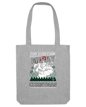 Merry Christmas Anime Style Goku Heather Grey