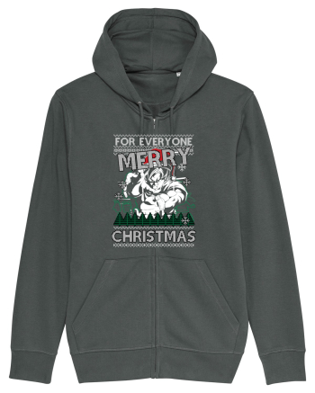 Merry Christmas Anime Style Goku Anthracite