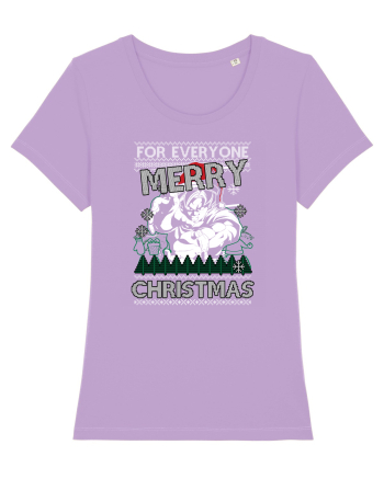 Merry Christmas Anime Style Goku Lavender Dawn