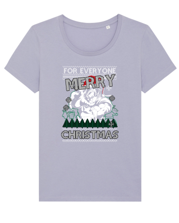 Merry Christmas Anime Style Goku Lavender