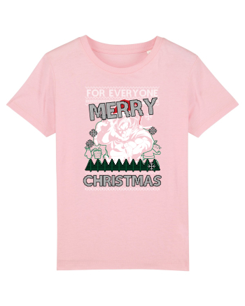 Merry Christmas Anime Style Goku Cotton Pink