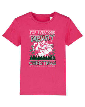 Merry Christmas Anime Style Goku Raspberry