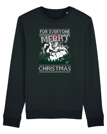 Merry Christmas Anime Style Goku Black