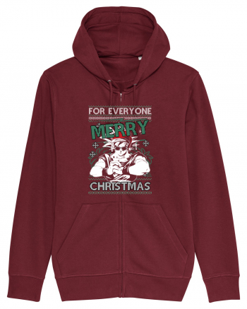 Merry Christmas Anime Burgundy