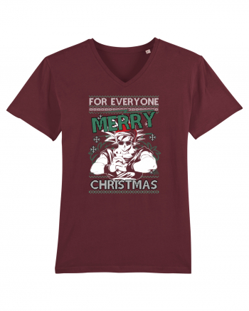 Merry Christmas Anime Burgundy