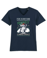 Merry Christmas Anime Tricou mânecă scurtă guler V Bărbat Presenter