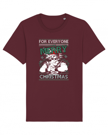 Merry Christmas Anime Burgundy