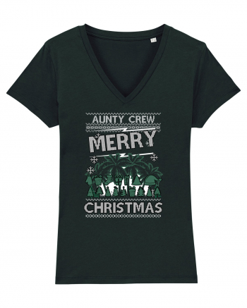 Merry Christmas Aunty Crew Black