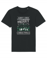 Merry Christmas Aunty Crew Tricou mânecă scurtă Unisex Rocker