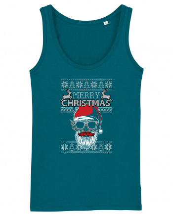 Merry Christmas Badass Santa Ocean Depth
