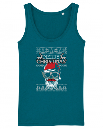 Merry Christmas Badass Santa Ocean Depth