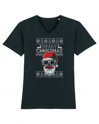 Merry Christmas Badass Santa Black