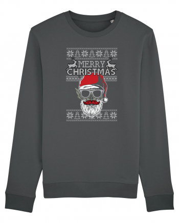 Merry Christmas Badass Santa Anthracite