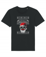 Merry Christmas Badass Santa Tricou mânecă scurtă Unisex Rocker