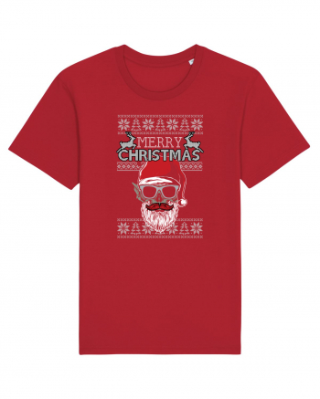 Merry Christmas Badass Santa Red