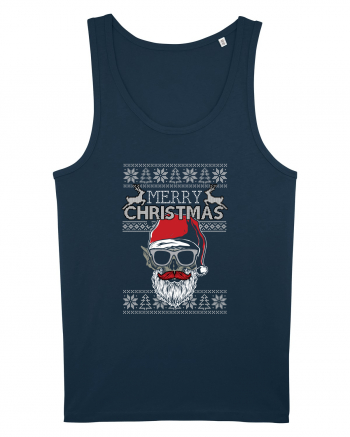 Merry Christmas Badass Santa Navy