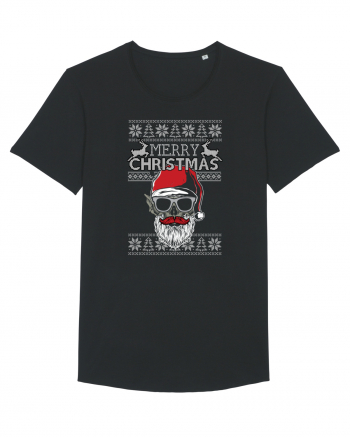 Merry Christmas Badass Santa Black