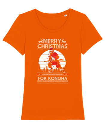Merry Christmas For Konoha Bright Orange