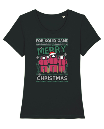 Merry Christmas For Squid Game Black