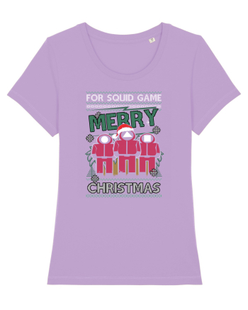 Merry Christmas For Squid Game Lavender Dawn