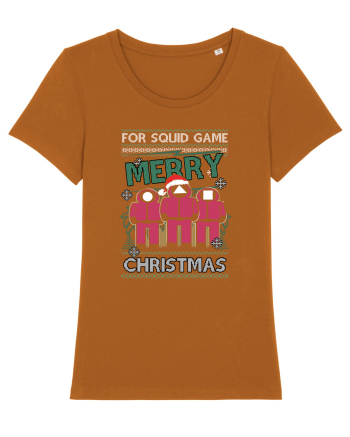 Merry Christmas For Squid Game Roasted Orange