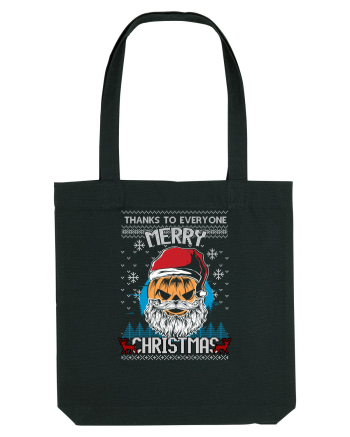 Merry Christmas Halloween Black