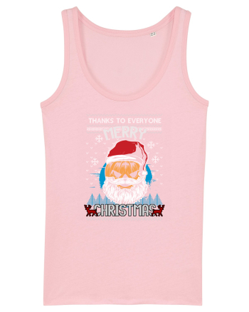Merry Christmas Halloween Cotton Pink