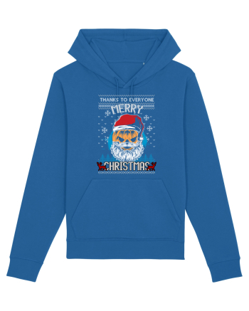 Merry Christmas Halloween Royal Blue