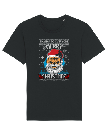 Merry Christmas Halloween Black